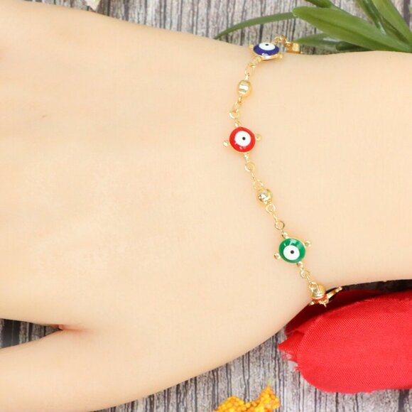 "Trendy Handmade Bracelet – A Stylish Gift for Women & Girls, MAR092037 - Picture 1 of 10